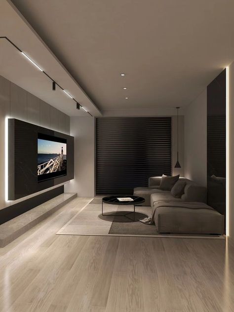 Design Room, Living Room Contemporary, تصميم داخلي فاخر, Modern Basement, Dream House Rooms, Home Design Living Room, Apartment Decor Inspiration, Dream House Interior, Design Living Room