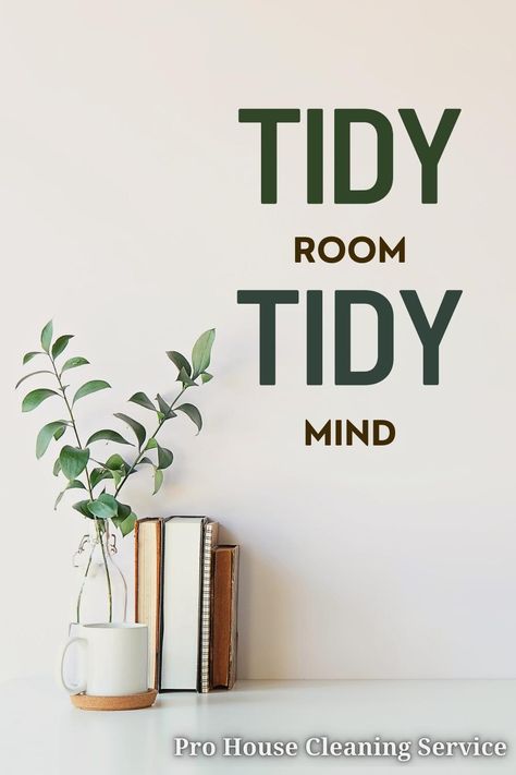 Tidy Room Tidy Mind, Clean House Vision Board, Clean As You Go, Vision Board Cleaning, Clean Space Aesthetic, Decluttering Aesthetic, Declutter Aesthetic, Productive Era, Clean House Quotes