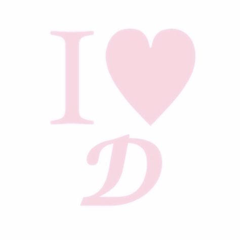 I Heart D Pfp, Coquette Alphabet, D Letter Wallpaper, I Heart Me Pfp, Pfp I Heart, I Heart D, I Love K, Spam Idea, Hello Kitty Book