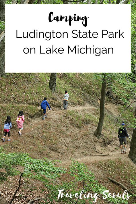 Ludington State Park, Congaree National Park, Camping In The Woods, State Park Camping, Lake Days, Midwest Travel, Camping Guide, Camping Destinations, Kid Friendly Activities