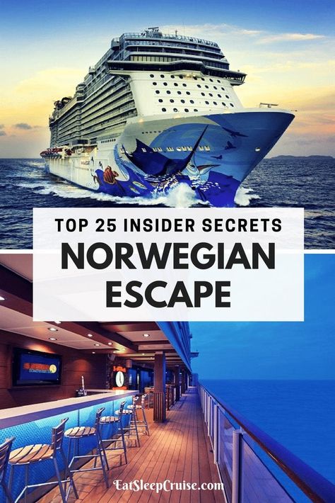 Norwegian Escape Secrets Ncl Escape, Norwegian Cruise Escape, Baltic Sea Cruise, Cruise Ship Vacation, Ncl Cruise, Norwegian Escape, Canada Cruise, Cruise Secrets, Best Cruise Ships