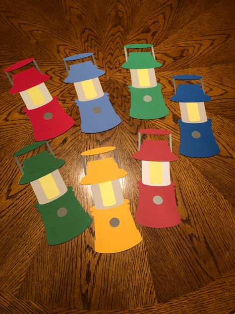 Outside Themed Classroom, River Classroom Theme, Summer Camp Cabin Themes, Diy Camp Party Decorations, Camping Theme Photo Booth, Camping Theme Hallway Decorations, Camping Ideas For Classroom, Camping Classroom Crafts, Camp Out With A Good Book