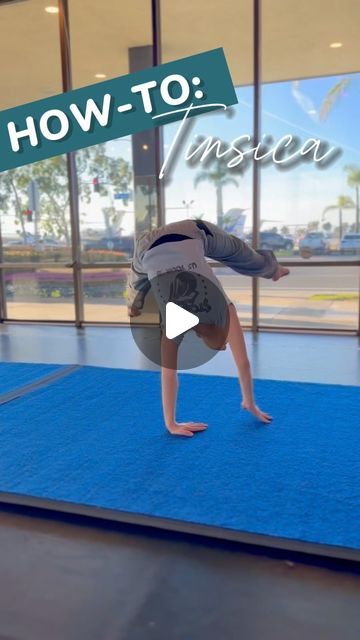 78K views · 5K likes | Odyssey Dance Academy | Dance Studio in Newport Beach, CA on Instagram: "🤸🏽‍♀️ACRO HOW TO: Tinsicas ✨  This is an advanced Acrobatic skill, make sure to always practice on a soft padded surface and have an experienced instructor spot you as needed. If you are a beginner, then first focus on strengthening your back bends and bridges before working towards this.  You can use these drills to build strength as you progress towards the full tinsica.   Have you tried this skill before?!  #odaszn7 #acrotricks #acrotutorial #dancetutorials #acrobatics #dancersofig" How To Do An Ariel, Acro Dance Tricks, Gymnast Split, Tumbling Tips, Dance Exercises, Funny Dares, Preschool Gymnastics, Gymnastics Tricks, Gymnastics Flexibility