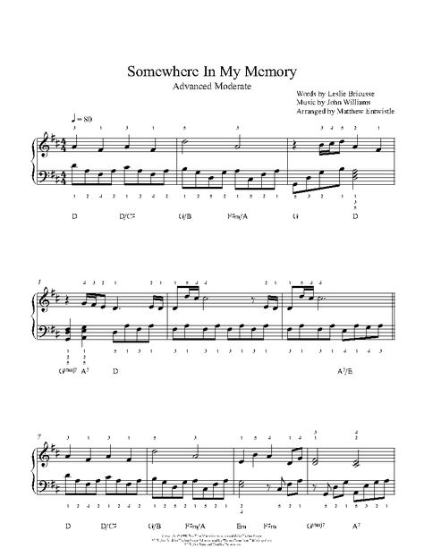 Somewhere In My Memory by John Williams Piano Sheet Music | Advanced Level Somewhere In My Memory, Learn To Play Piano, Piano Classes, Piano Teaching Resources, Types Of Learners, Blues Piano, John Williams, Play Piano, My Memory