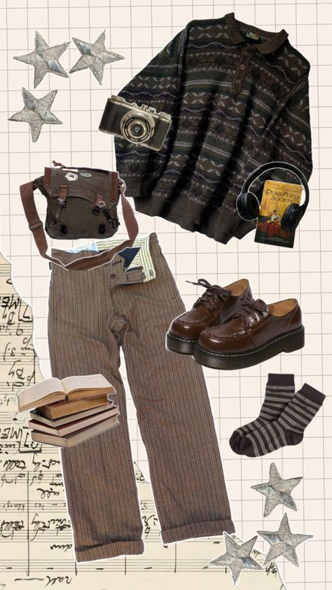 dead poets society core Dark Academia Outfit, Dead Poets Society, Dark Academia, Poets, Outfit Inspo