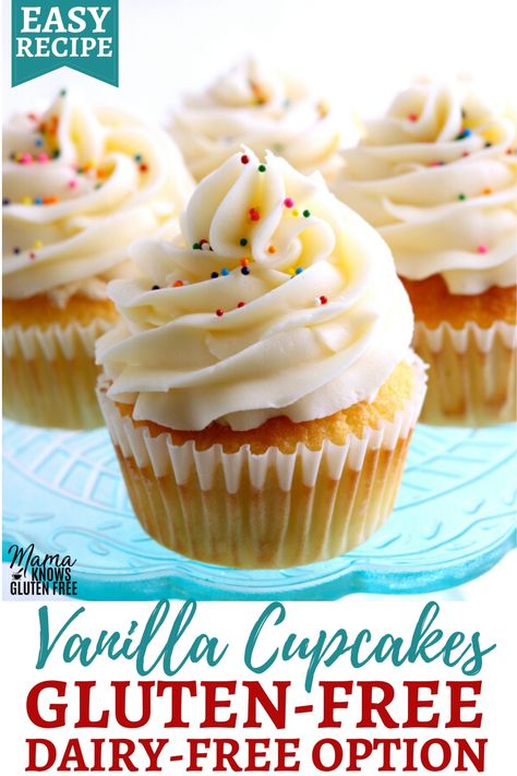 Piping Tricks, Spelt Cake, Egg Free Cupcakes, Gracie Birthday, Pillsbury Gluten Free, Gluten Free Cupcake Recipe, Dairy Free Cupcakes, Gluten Free Cupcakes Vanilla, Life Secrets