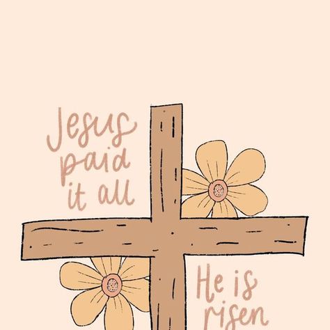 Tara Sun Snyder on Instagram: "The day that changed everything. Happy Resurrection Day! He is risen, just as He said. ☀️ Jesus paid it all, All to Him I owe; Sin had left a crimson stain, He washed it white as snow. For nothing good have I Whereby Thy grace to claim; I’ll wash my garments white In the blood of Calv’ry’s Lamb. And now complete in Him, My robe, His righteousness, Close sheltered ’neath His side, I am divinely blest. Lord, now indeed I find Thy pow’r, and Thine alone, Can chang All To Him I Owe, Happy Resurrection Day, Risen Just As He Said, Happy Resurrection, Jesus Paid It All, Resurrection Day, Jesus Is Risen, Salon Ideas, He Is Risen