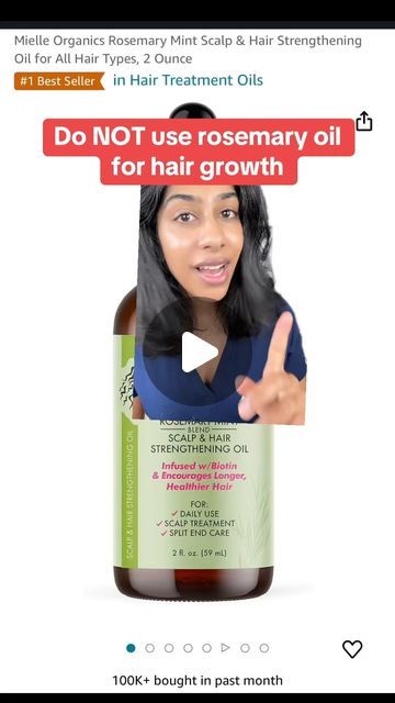 Dr. Neera Nathan on Instagram: "I fear rosemary oil was not worth the hype.

As a dermatologist with hair loss, I know how frustrating it can be to try to regrow thinning hair- and many of us fell for rosemary oil (myself included). There was a single study showing rosemary oil may help hair growth but only when applied TWICE daily. Plus the very popular brand of rosemary oil contains menthol, which can irritate the hair follicles and get this - actually lead to further breakage or worsening hair loss.

Minoxidil (Rogaine) 5% is the gold standard OTC for hair loss. But if you are looking for natural oil for hair loss, I would pick pumpkin seed oil (topical or oral). The best results for hair growth come when using more than one treatment modality at once (more is more), so I recommend comb Rosemary Oil For Hair Growth Routine, Alma Oil Hair Growth, Pumpkin Seed Oil Hair Growth, How To Make Rosemary Oil For Hair, Msm For Hair Growth, Rosemary Water For Hair Growth, Hair Oil For Hair Growth, Rosemary Oil For Hair Growth, Regrow Thinning Hair