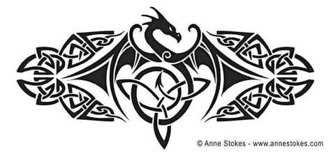 Sticker Printouts, Tiamat Dragon, Celtic Dragon Drawing, Anne Stokes Art, Celtic Dragon Tattoos, Celtic Tattoo, Norse Tattoo, Celtic Dragon, Gothic Fantasy Art