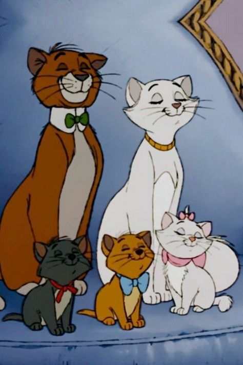 Disney Amor, Cartoon Cats, The Aristocats, Images Disney, Film Anime, Movies Disney, Disney Animals, Disney Favorites, The Cartoon