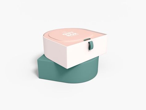 Round Gift Boxes Packaging, Round Box Packaging Design, Circle Box Packaging, Round Packaging Design, Circular Packaging, Coffee Pods Packaging, Round Box Packaging, Box Packaging Templates, Packaging Dielines