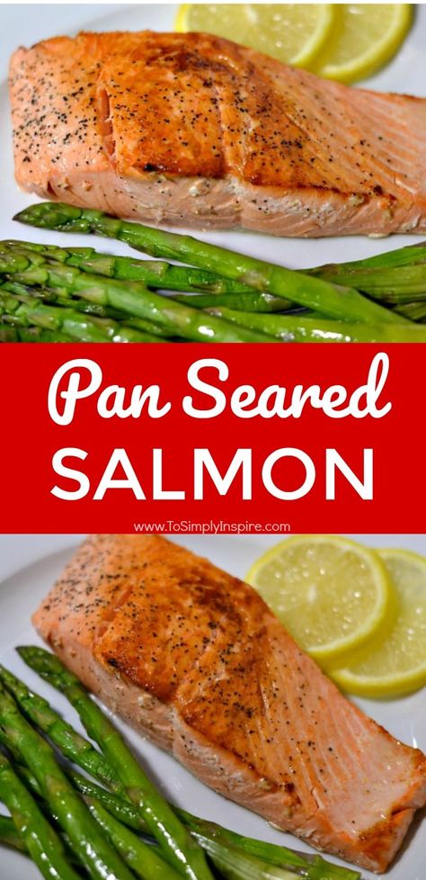 Pan Fried Salmon Fillet Recipes, Stove Top Salmon Recipes How To Cook, How To Cook Skinless Salmon, Simple Salmon Seasoning, Pan Seared Salmon Skinless, Pan Fried Salmon Skinless, Skinless Salmon Recipes Pan Seared, Salmon Skillet Recipes, How To Season Salmon