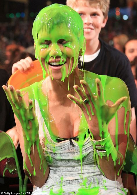 Halle Berry, Nickelodeon Slime, Drake (lyrics), Slime Time, Kids Choice Awards, Bigger Person, Kids Choice Award, Music Album Covers, Simple Green