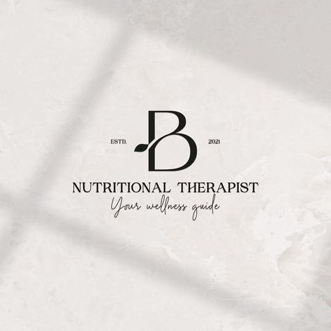 Health Logo Ideas, Nutrition Logo Design Inspiration, Diet Logo, Fitness And Nutrition Logo, Holistic Nutritionist Aesthetic, Logo For Nutritionist, Nutritionist Logo Design Brand Identity, Naturopathy Logo Design, Nutritionist Logo Design