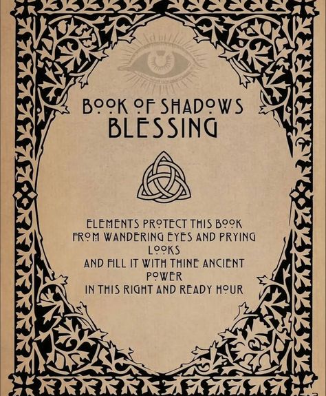 Grimoire Protection Page, Grimoire Protection Spell, Book Of Shadows Blessing, My Book Of Shadows, Witchy Journal, Protection Sigils, Magick Art, Witch Names, Charmed Book Of Shadows