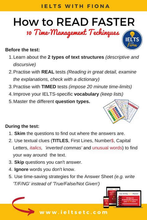 Ielts Reading Tips Academic, Pretty Vocabulary, Ielts Notes, Ielts Reading Academic, Ielts Topics, Reading Techniques, Shorthand Writing, Read Faster, Ielts Vocabulary