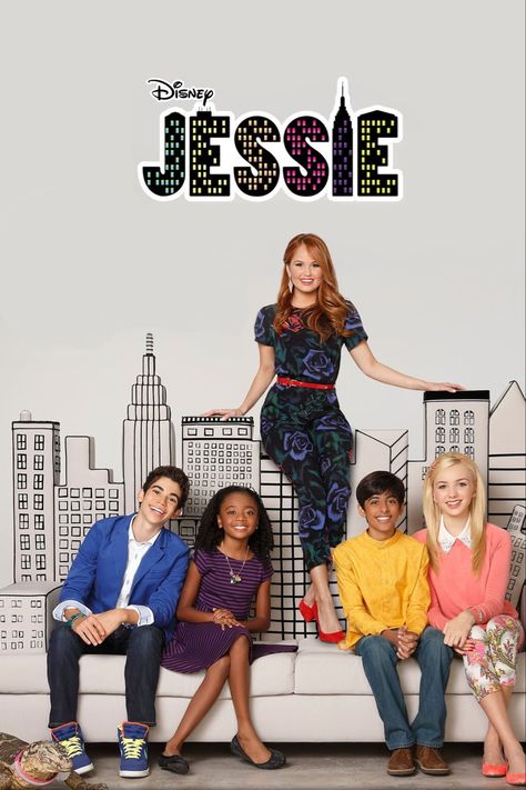 2000s Disney Shows, Jessie Tv Show, American Horror Story Movie, Movie Character Posters, Disney Jessie, Comedy Actors, Skai Jackson, Bed Accessories, Disney Channel Shows