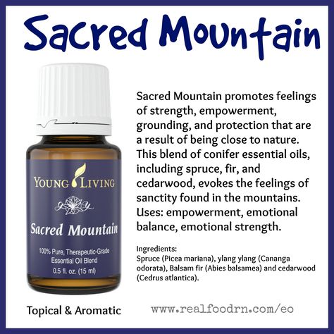 Sacred Mountain Essential Oil, Living Oils Recipes, Essential Oil Remedy, Young Living Essential Oils Recipes, Essential Oils Guide, Sacred Mountain, Essential Oils Health, Yl Essential Oils, Living Essentials Oils