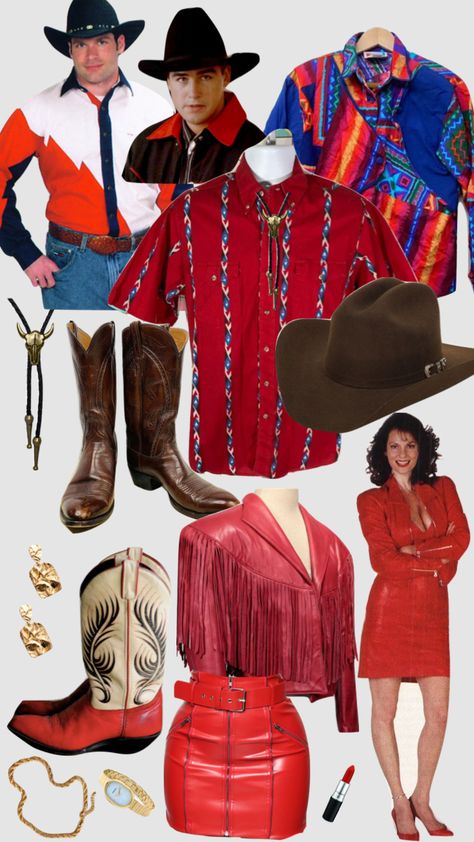 Costume party - 90s country 90s Country Theme Party, 90s Country Music Theme Party, 90s Country Birthday Party, 90s Country Costumes, 90s Country Party Theme, 90s Country Outfit, 90s Country Party, 90s Country Aesthetic, Cowboy Prom