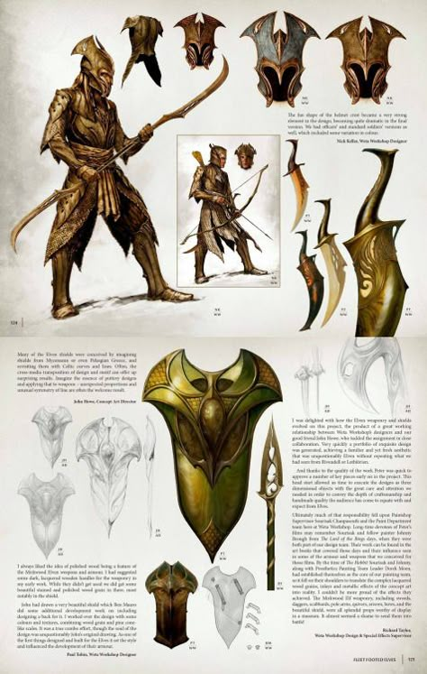 -Thranduil & Elves Concept Art- Elf Armor, Mirkwood Elves, Lotr Elves, Types Of Armor, Elf Warrior, Hobbit Art, Tolkien Elves, Middle Earth Art, Tolkien Art