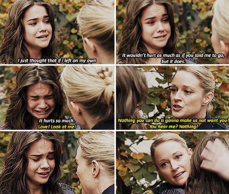 Embedded The Fosters Stef And Callie, The Fosters Quotes, The Fosters Callie, Callie Adams Foster, The Fosters Tv Show, Teri Polo, Maia Mitchell, Foster Family, The Foster