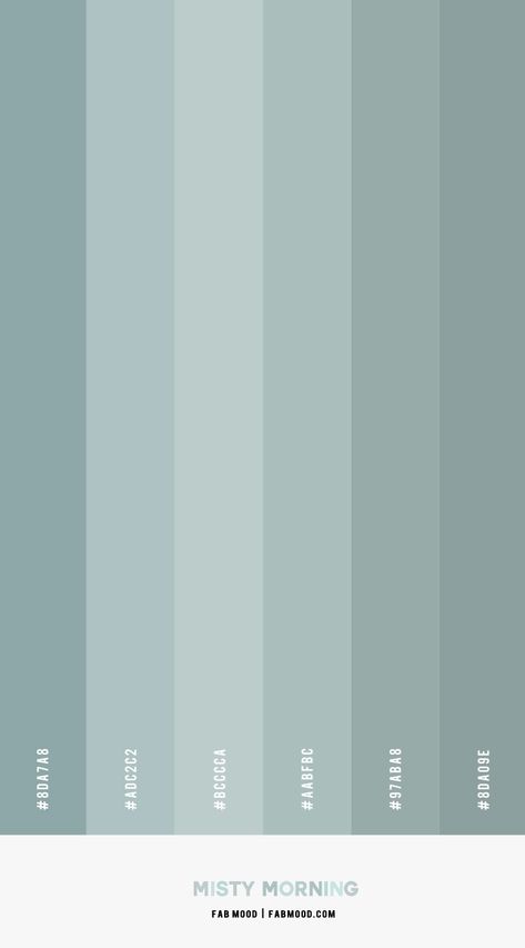 misty morning, misty green, morning misty green, best shades of sage green, misty green color palette Mint Blue Color Palette, Mint Color Palette Colour Schemes, Duck Egg Colour Palette, Sage Blue Color Palette, Wedding Colour Palettes, Mint Color Palettes, Green Morning, Fab Mood, Mood Wedding