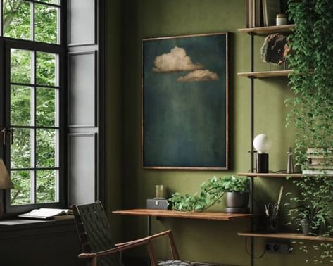 15 Little Ways To Update Your Living Room (On A Fixed Budget) Moody Clouds, Night Clouds, Bathroom Hotel, Country Landscape, South Pasadena, Hotel Kitchen, Cloudy Sky, Vintage Landscape, Gallery Art