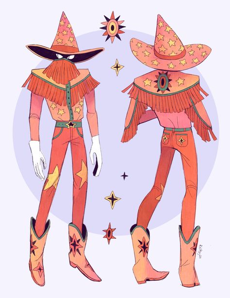 🌻kellky🌻 on Twitter: "Cowboy Wizard✨ Ive taken some inspiration from Orville Pecks outfits… " Cowboy Character Design, Cowboy Draw, Cowboy Art, Arte Sketchbook, Illustration Character Design, Dnd Characters, Character Design Inspiration, Character Concept, Drawing Inspiration