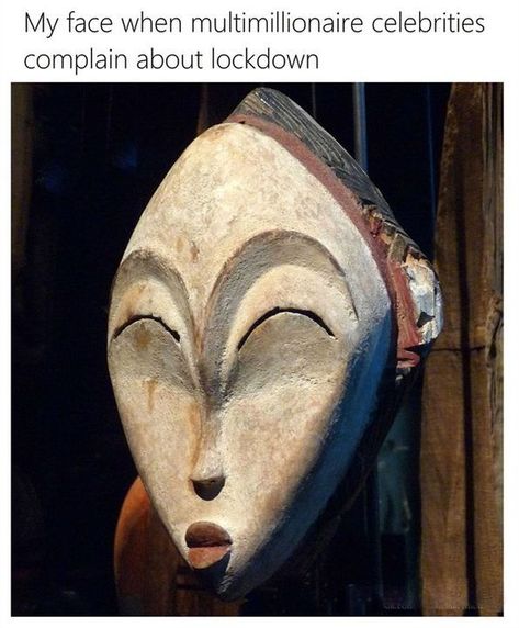 30 Funny Memes Of The Day Exaggerated Expressions, Classical Art Memes, Traditional Sculptures, Wooden Mask, Sculpture Head, Afrikaanse Kunst, Geometric Sculpture, African Sculptures, Art Premier