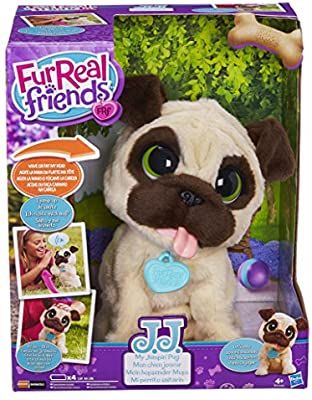 Furreal Friends - Peluche interactivo JJ, Mi Perrito Saltarín (Hasbro B0449EU4): Amazon.es: Juguetes y juegos Furreal Friends, Fur Real Friends, Popular Kids Toys, Little Live Pets, Girls Toys, Lil Sister, Baby Alive, Dessin Adorable, Real Friends