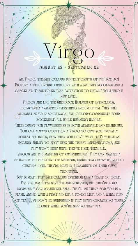 Virgo * sign,dates,personality Virgo Sign, Zodiac Signs Dates, Sign Dates, Brutally Honest, Virgo Zodiac, Personalities, Zodiac Sign, Zodiac Signs, Astrology