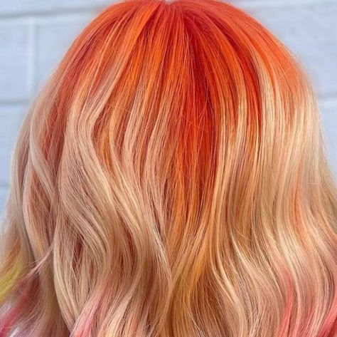 Danger Jones on Instagram: "@woop_hair_it_is utilizing a negative space technique for this vibrant Danger Jones color." Danger Jones Hair Color, Negative Space, Dye, Hair Color, Hair, Color, Instagram