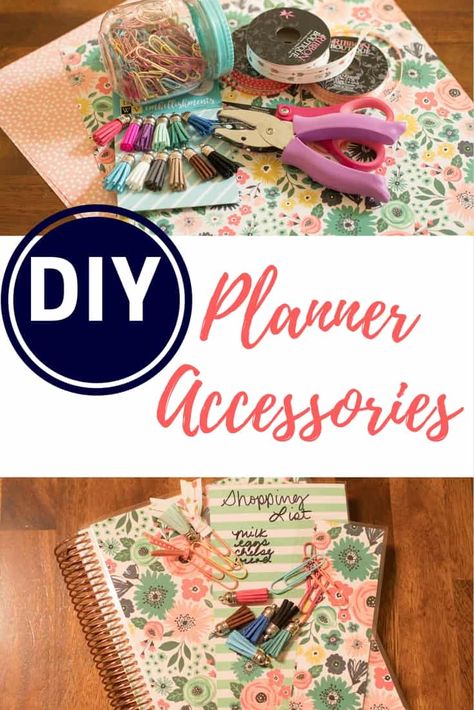 Diy Planner Cover, Planner Covers Diy, Planer Cover, How To Make Planner, Diy Planner Notebook, Happy Planner Cover, Planner Diy, Calendar Craft, Page Markers