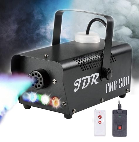 Introducing the ultimate tool for creating an unforgettable atmosphere at any event - the Fog Machine JDR Smoke Machine with Controllable LED Light! With its powerful 500-watt motor and 2000CFM output, this machine is capable of generating a thick, billowing fog that will take your event to the next level. College Halloween Party, Fog Machines, Best Night Ever, Fog Machine, College Halloween, Rgb Led Lights, Air Humidifier, College Fun, Party City