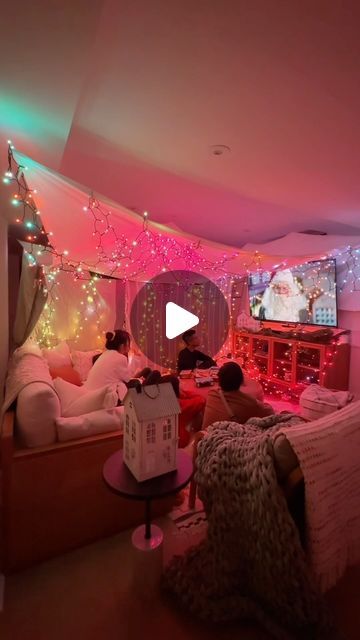 Wendy on Instagram: "Unlocking a core memory for my nieces with a holiday fort made more magical with @twinkly ! #ad

Twinkly is SO cool and makes ME look like the coolest aunt ever. You can map out your lights and create customized effects on the app. I’ve never seen anything like it before!

I also gave everyone a box of Twinkly Candies to take home so they can recreate this magic for themselves. It’s the perfect gift for the tween or teen that’s hard to buy for! And you can get them for 20% using my promo code thekwendyhome20 at checkout! Check out the link in my bio.

I think this holiday surprise mission was a success! What do you think?
 
#TwinklyPartner #christmasdecor #christmasmagic #movienight #fort Christmas movies, making memories, holiday activity, cozy fort, teen activity, ki Christmas Fort, Cozy Fort, Sleepover Fort, Cool Forts, Core Memory, Activities For Teens, Home Movies, Holiday Activities, Making Memories