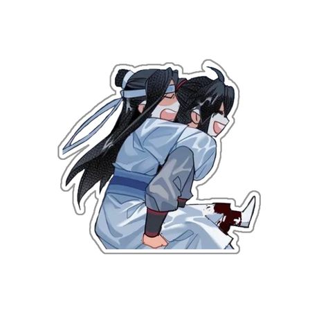 Mdzs Stickers, How To Make Stickers, Anime Stickers, Aesthetic Stickers, Cute Doodles, Printable Stickers, Stickers Packs, Case Stickers, Phone Case Stickers