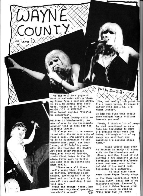 Ripped and Torn 15 (1978 Nov) : Free Download, Borrow, and Streaming : Internet Archive Jayne County, Chris Spedding, Johnny Thunders, Wayne County, Cartoon Strip, Hardcore Punk, The Clash, Pet Puppy, Psych