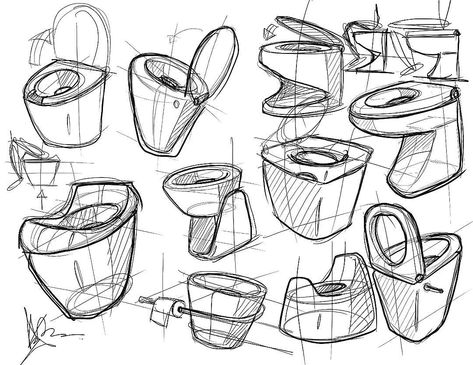 Sketches Industrial Design, Product Sketches Industrial, Object Drawings, Procreate Sketches, Industrial Sketch Products, Industrial Drawing, Ideation Sketches, Futuristic Product Design Sketch, Industrial Design Drawing Product Sketch