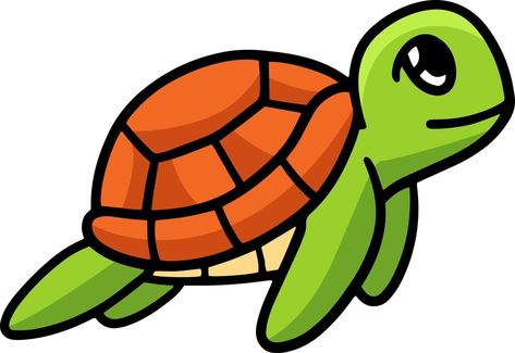 Sea Turtle Drawing, Turtle Images, Logo Fleur, Cartoon Turtle, Turtle Drawing, Coloring Pages Inspirational, Pokemon Coloring Pages, Pokemon Coloring, Cute Turtles