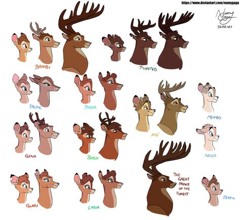 Faline Bambi, Bambi Faline, Bambi Film, Bambi Characters, Bambi Art, Deer Drawing, Bambi Disney, Deer Art, Disney Animals