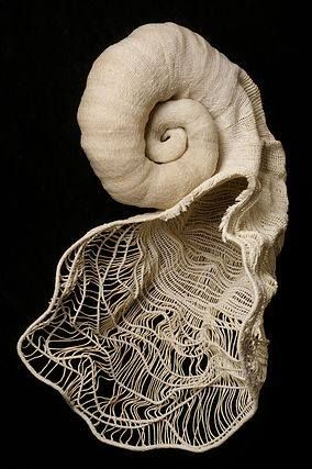 Fiber Sculpture, Textile Sculpture, Fashion Couture, Textile Fiber Art, Fibres Textiles, Sculpture Installation, Art Textile, Soft Sculpture, American Crafts