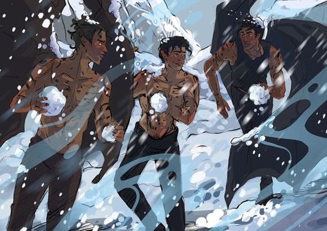 The Bat Boys, Sarah Maas, Queen Of Shadows, Acotar Funny, Roses Book, Feyre And Rhysand, Bat Boys, Playing In The Snow, A Court Of Wings And Ruin