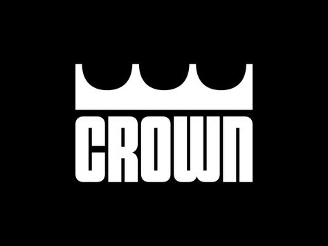 Crown Graphic Design, Crown Logos, Crown Branding, Crown Logo Design, Minimal Logo Design Inspiration, Barbershop Logo, Crown Icon, Wordmark Logo Design, Brooch Design