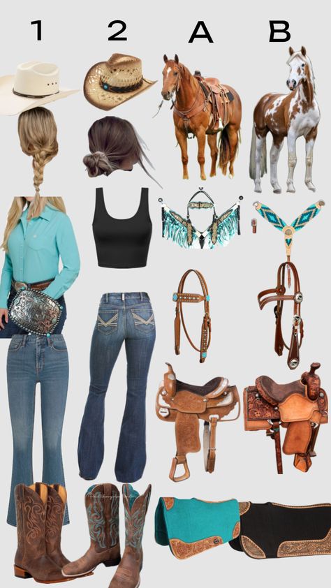 #countryfit #horse #rodeo #western #country Horseback Riding Outfit Western, Horseback Riding Outfit Casual, Horse Riding Outfit Western, Barrel Racing Outfits, Cute Horse Riding Outfits, Western Pleasure Outfit, Western Riding Clothes, Horse Riding Gear, Horse Rodeo