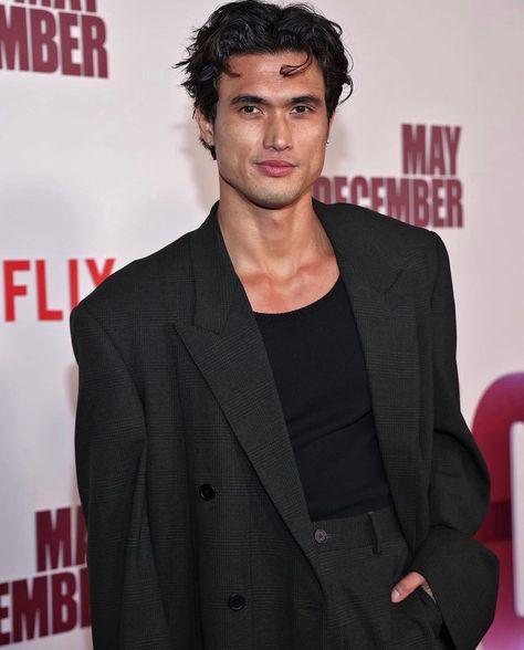 Charles in Balenciaga and Chopard for the #maydecember premiere last night in Los Angeles. Grooming by @hairbycandicebirns #charlesmelton… | Instagram December Instagram, Short Medium Length Hair, May December, Charles Melton, Kieran Culkin, Allen White, Traditional Suit, Jeremy Allen White, Riverdale Cast