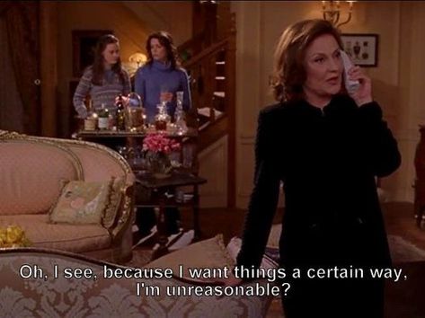 Emily Gilmore Quotes, Gilmore Quotes, Emily Gilmore, Gilmore Girls Quotes, Gilmore Girls Fan, Lorelai Gilmore, Girl Meets World, Rory Gilmore, Best Tv Shows