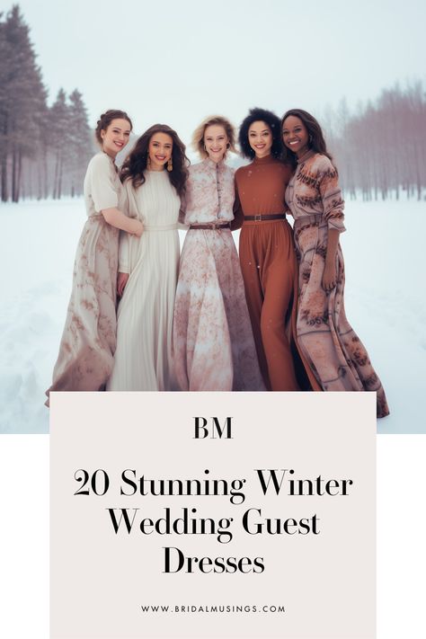 20 Stunning Winter Wedding Guest Dresses to Dazzle in the Chill Wedding Attendee Dress Winter, Winter Cocktail Dress Long, Winter Dress Outfit Wedding Guest, Winter Wedding Guest Dress Green, Winter Dress Guest Wedding, Chic Winter Wedding Guest Outfit, Dress With Sweater Wedding Guest, Winter Wedding Dresses For Guests, Winter Style Wedding Dress