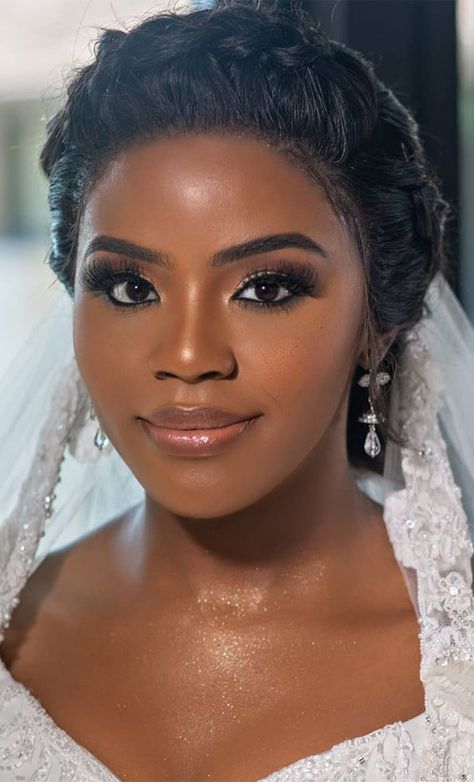 Wedding Makeup for Dark Skin Tones, makeup for black skin, itakeyou Natural Wedding Makeup Dark Skin, Black Bride Makeup Wedding Natural, Natural Wedding Makeup Black Women, Bridal Makeup For Brown Eyes Dark Skin, Dark Skin Wedding Makeup, Black Bridal Makeup Natural, Black Wedding Makeup Brides, Wedding Makeup Dark Skin, Bridal Makeup Dark Skin