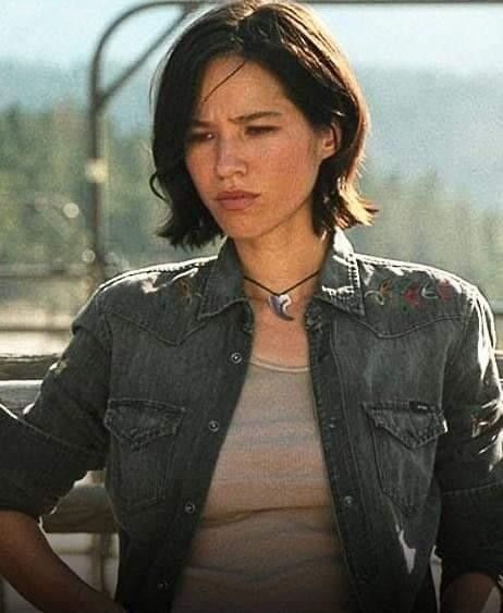 Season 5 Episode 8 "A Knife and No Coin" Monica Dutton Hair, Monica Yellowstone Hair, Kelsey Asbille Hair, Kelsey Asbille Aesthetic, Katie Maloney Hair Short, Kelsey Asbille Short Hair, Wild Short Hair, Short Hair Actress, Celebs With Short Hair