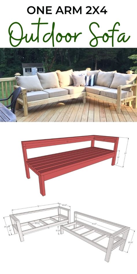 2x4 Outdoor Sofa, Garden Ideas Driveway, Summer Flower Pots, Garden Hacks Diy, Coffee Table Design Modern, Diy Crafts Life Hacks, Deck Decorating Ideas, Wood Patio, Pallet Furniture Outdoor